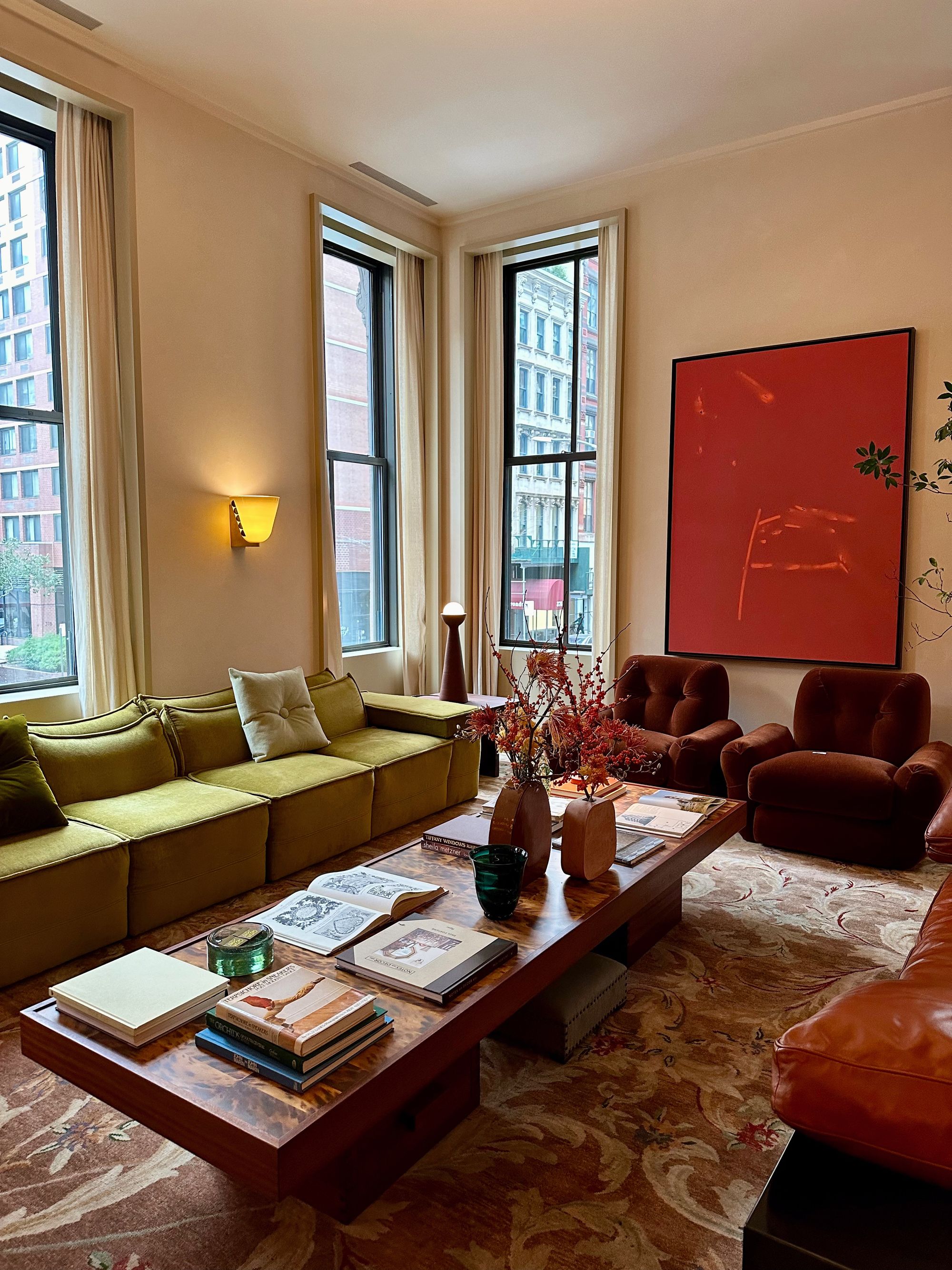 Elegant New York apartment interior